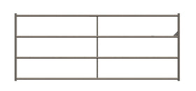 Standard Arena Swing Gate 4 Ft X 10 Ft (5 Rail)