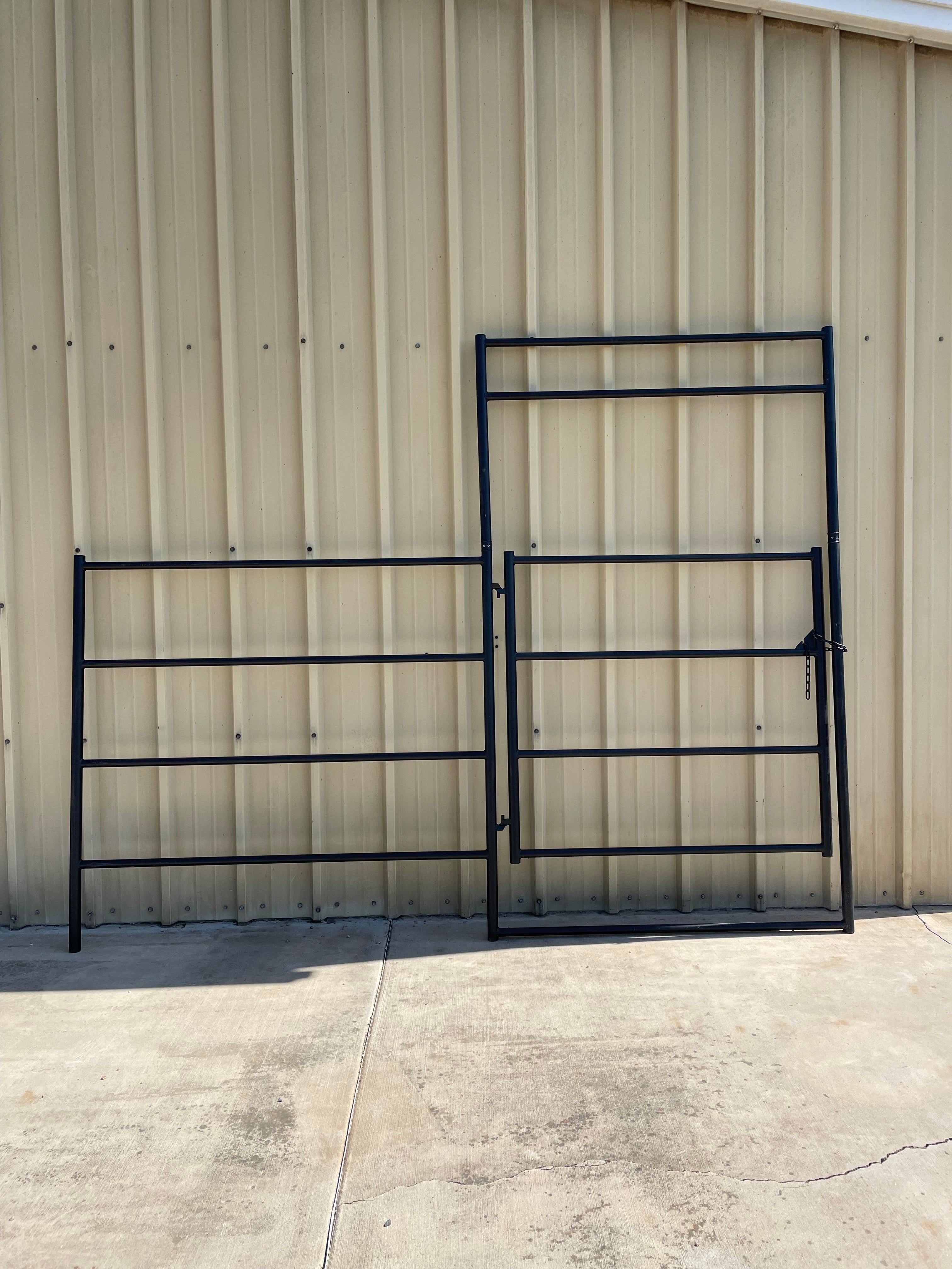 Two 10 Ft X 20 Ft Side by Side Stall Kit (4 Rail)
