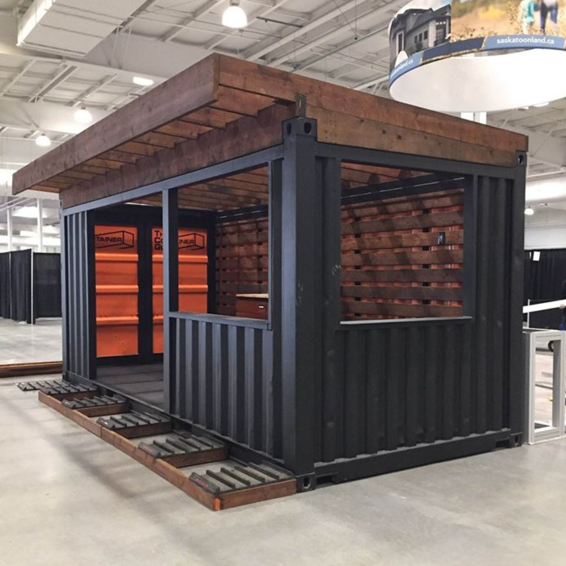 Shipping Container For Barn & Tack Storage