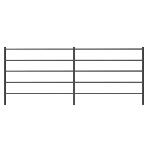 Premium 12x5 Horse Panel (5 Rail) 1-5/8" 14 Gauge