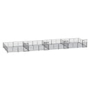 Four 20 Ft X 20 Ft Side by Side Stall Kit (5 Rail)-1