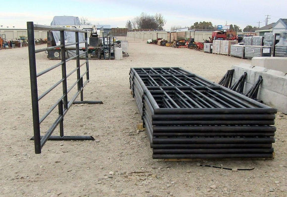 20ft Cattle Livestock Panels - Freestanding with Detachable Feet