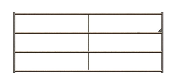 Standard Arena Swing Gate 4 Ft X 10 Ft (5 Rail)