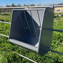 Heavy Duty Horse Feeders Powder Coated Steel "Dapple Gray"-1