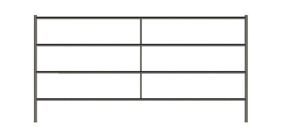 Premium 10x5 Horse Panel (4 Rail) 1-5/8" 14 Gauge