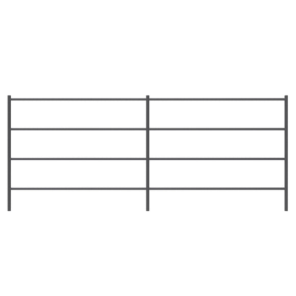 Premium 12x5 Horse Panel (4 Rail) 1-5/8" 14 Gauge